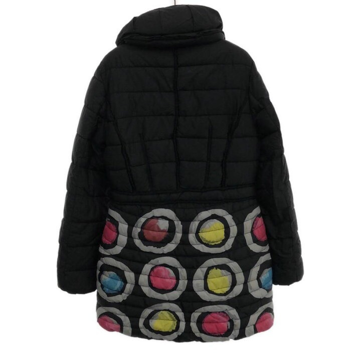 楽天市場】古着 Desigual デシグアル 中綿コート 40 ブラック系 