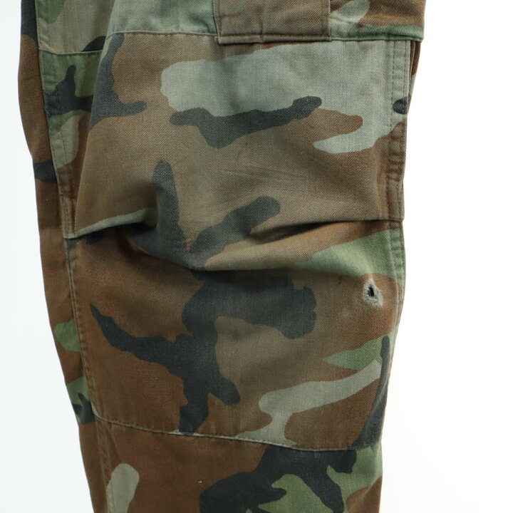 楽天市場】古着 US ARMY アメリカ軍 カモフラ柄 ミリタリー カーゴ  