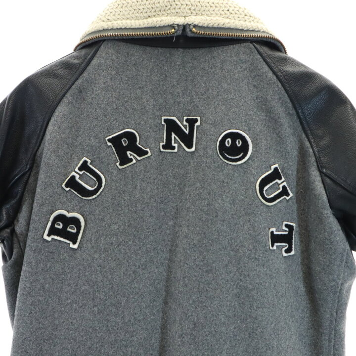 楽天市場】バーンアウト スタジャン S ブラック BURNOUT タロンジップ 