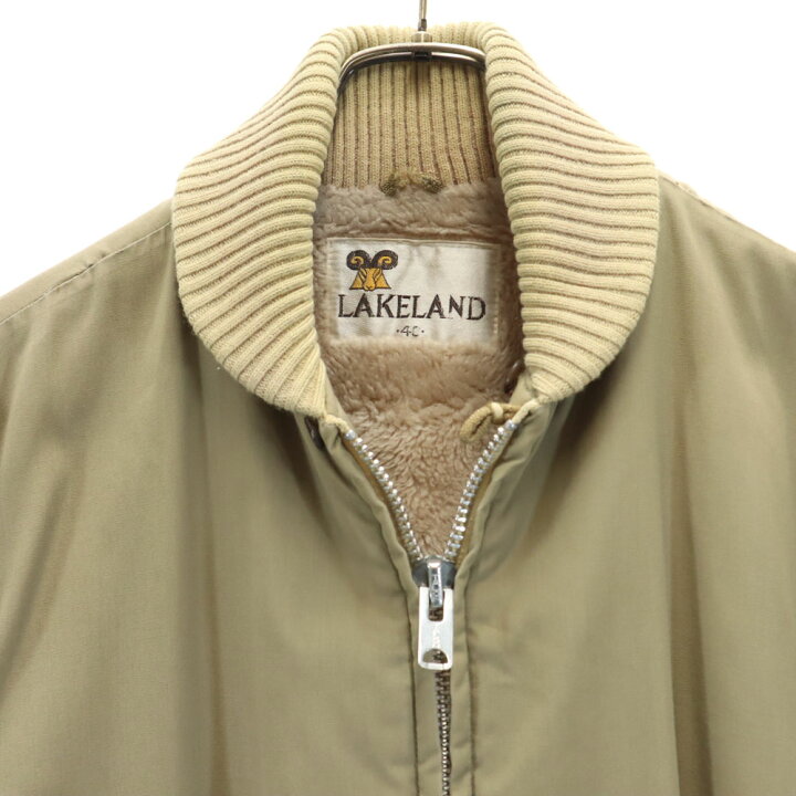 楽天市場】LAKELAND 70s ヴィンテージ ブルゾン 40 ベージュ LAKELAND 