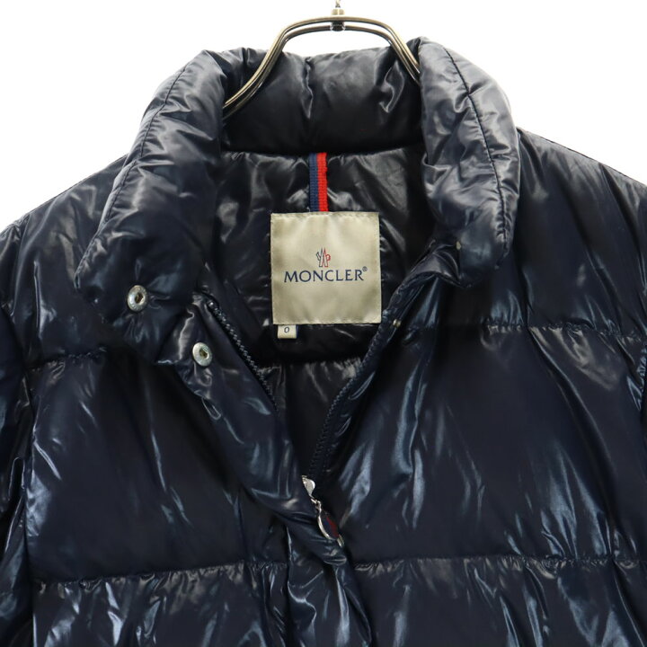 楽天市場】古着 MONCLER モンクレール ダウンジャケット 0 ネイビー 
