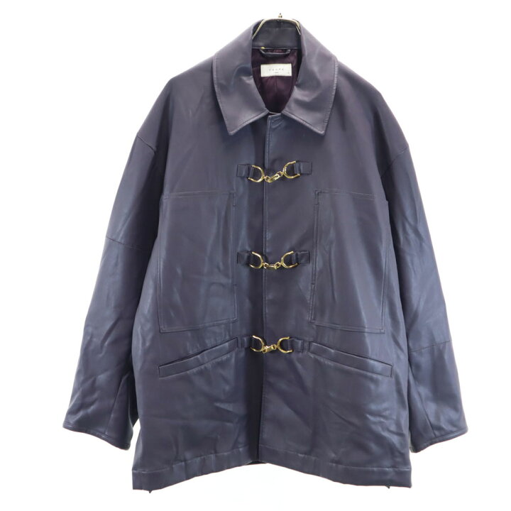 楽天市場】古着 TAUPE 日本製 レザージャケット 2 パープル メンズ  