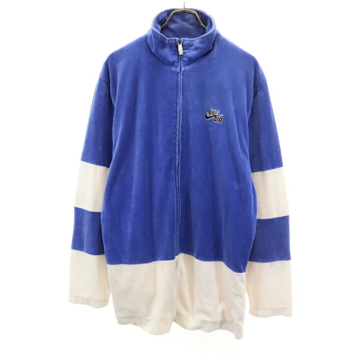 楽天市場】古着 ナイキ NIKE トラックジャケット L ブルー 
