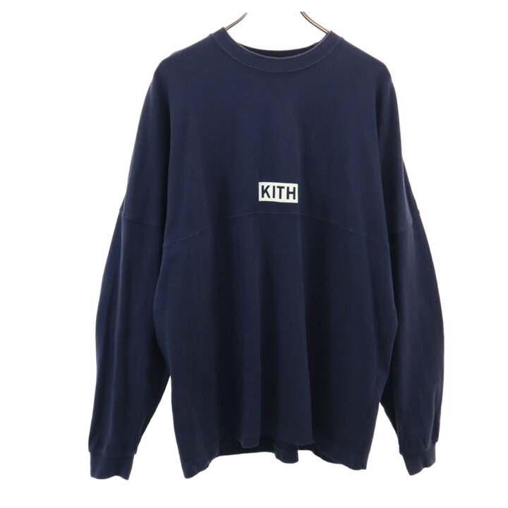 楽天市場】古着 キス KITH 長袖 Tシャツ M ネイビー系 ロンT メンズ 