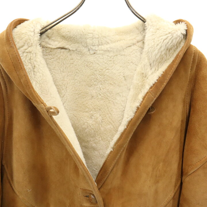 楽天市場】古着 Shearling 80s ヴィンテージ ムートンコート 46  