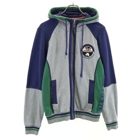 古着 NAPAPIJRI ナパピリ 長袖 スウェット ジップパーカー S グレー 他 メンズ 【中古】