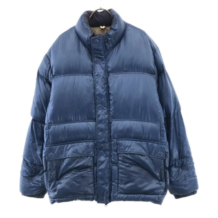 楽天市場】古着 LACOSTE ラコステ ダウンジャケット 52/5 ブルー 
