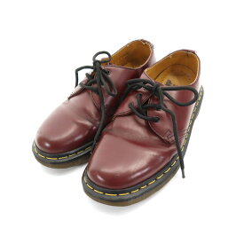 古着 Dr.Martens ドクターマーチン 1461 3ホール シューズ UK 4 ボルドー レディース 【中古】 【PD】