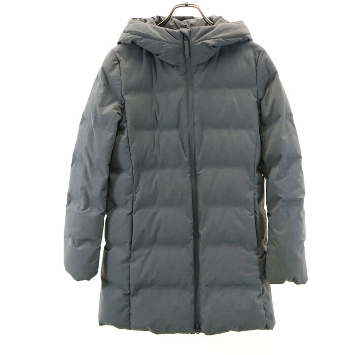 楽天市場】古着 ユニクロ UNIQLO シームレス ダウンコート M グレー 