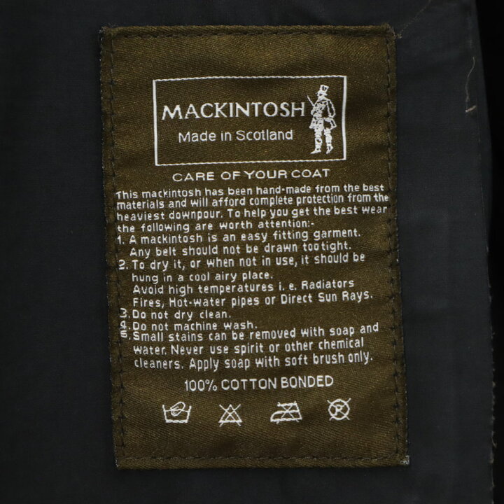 楽天市場】古着 Mackintosh マッキントッシュ スコットランド製 ステン 