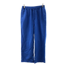 古着 niko and... ニコアンド スリット入り ワイドパンツ L ブルー イージーパンツ ウエストゴム レディース 【中古】 【PD】