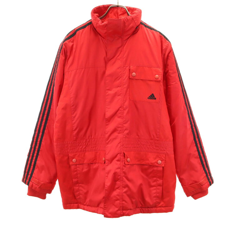楽天市場】古着 adidas アディダス 中綿ジャケット M レッド メンズ 
