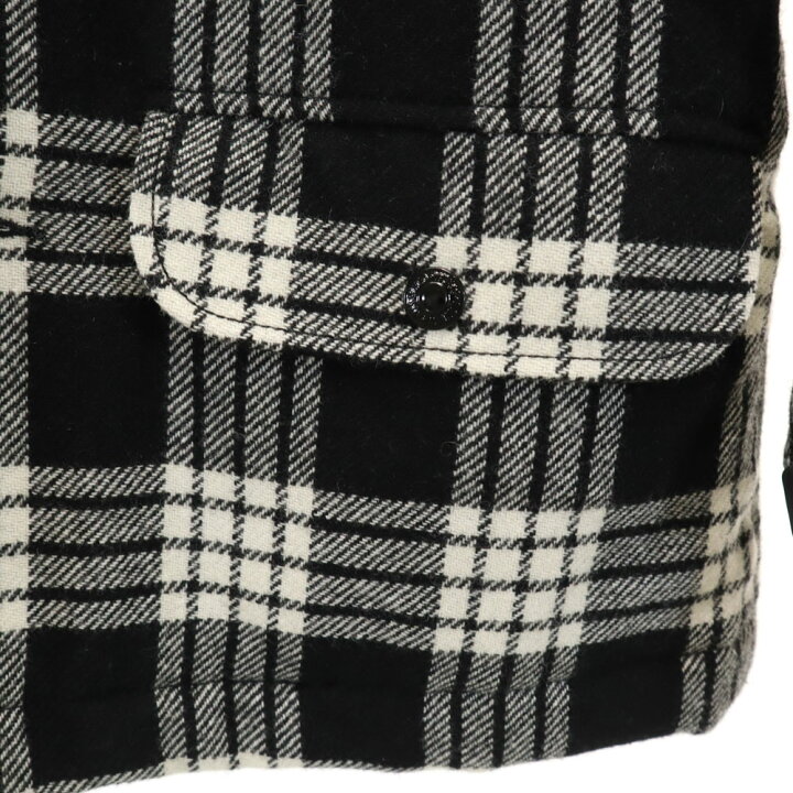 楽天市場】リーバイス チェック柄 シャツジャケット L 黒 Levi