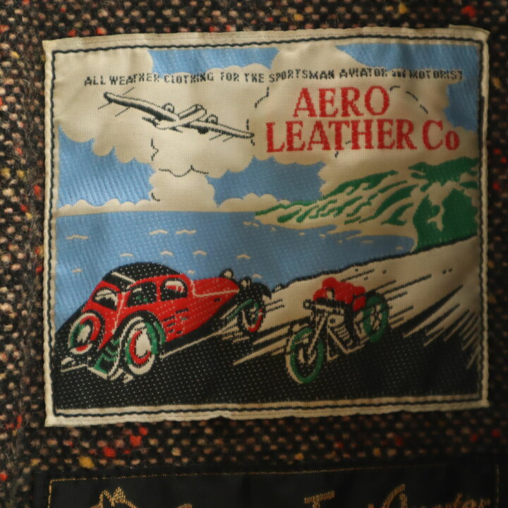楽天市場】古着 エアロレザー AERO LEATHER スコットランド製 レザー  