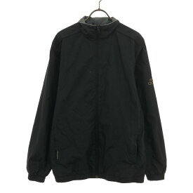 古着 adidas アディダス トレーニング スポーツジャケット M ブラック メンズ 【中古】