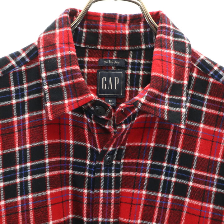 楽天市場】古着 ギャップ GAP チェック柄 長袖 ビッグシルエット  