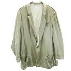 古着 MIHARA YASUHIRO ミハラヤスヒロ テーラードジャケット ゴールド メンズ 【中古】 【PD】