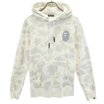 楽天市場】a bathing ape パーカー（カラーホワイト）（パーカー 