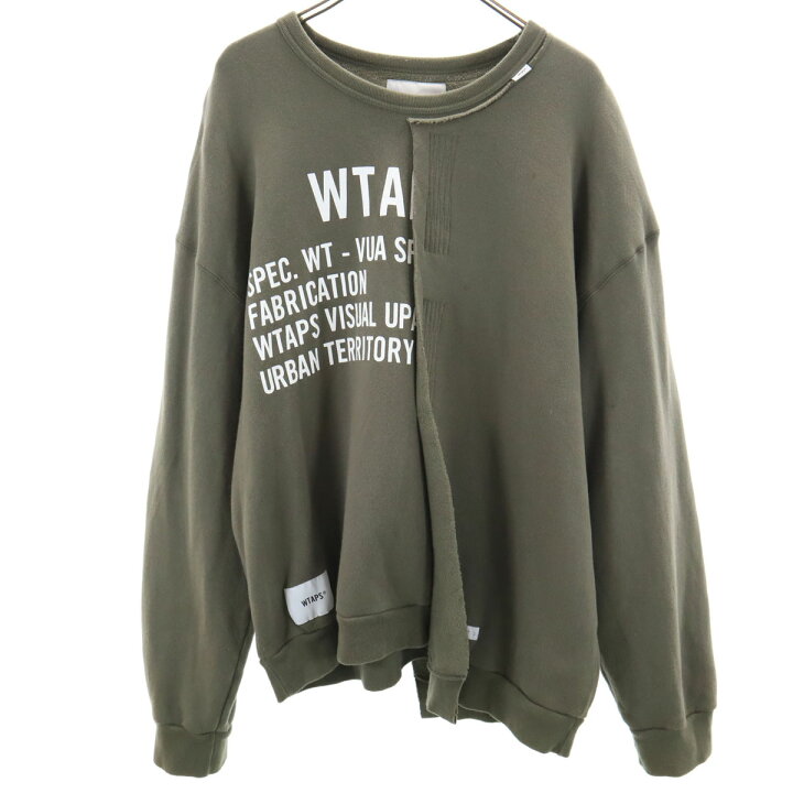 楽天市場】古着 WTAPS ダブルタップス 日本製 長袖 スウェット 