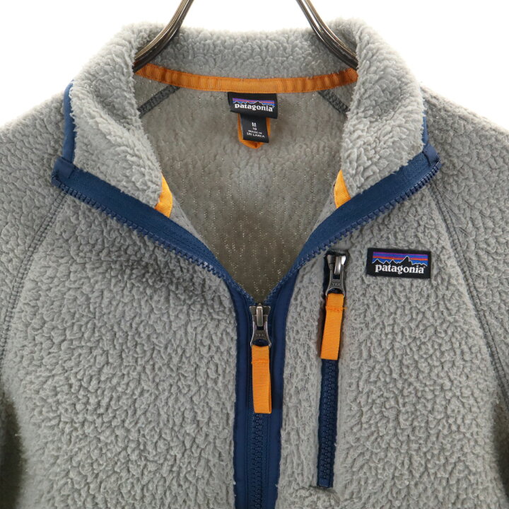 楽天市場】古着 patagonia パタゴニア フリースジャケット M10 グレー 