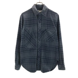 古着 ENGINEERED GARMENTS エンジニアドガーメンツ チェック柄 長袖 シャツ XS グレー系 メンズ 【中古】