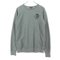 楽天市場】diesel（カラーグレー）（スウェット・トレーナー｜トップス 