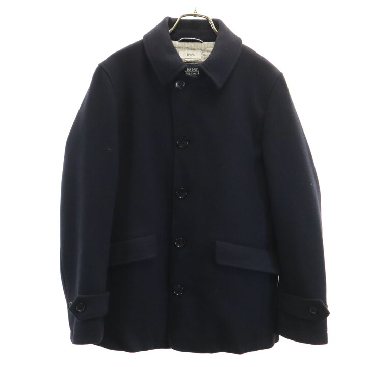 楽天市場】古着 SHIPS シップス ウールジャケット S ネイビー メンズ 