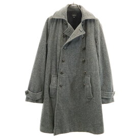 古着 A.P.C. アーペーセー ウール コート 36 グレー レディース 【中古】
