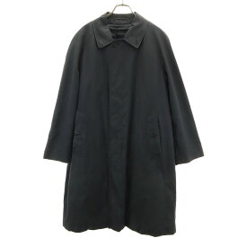 古着 BURBERRY LONDON バーバリーロンドン ステンカラーコート 90-165-4 ブラック系 ベストライナー付き メンズ 【中古】