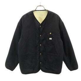 古着 Lee リー リバーシブル ボア ジャケット S ブラック系 レディース 【中古】