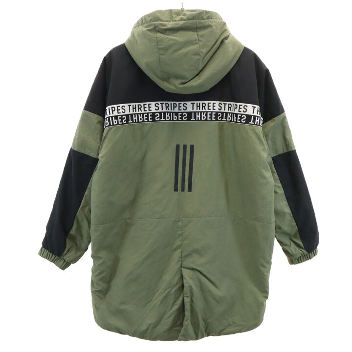 楽天市場】古着 adidas アディダス ナイロンジャケット 150 カーキ 裏 