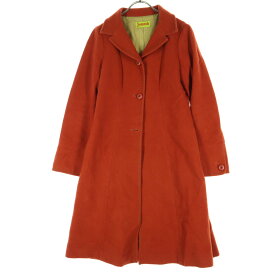 古着 Jocomomola ホコモモラ ウールコート コート 40 レッド レディース 【中古】