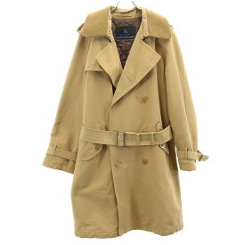 古着 BURBERRY LONDON BLUE LABEL バーバリー ロンドン ブルーレーベル トレンチコート M ベージュ 三陽商会 中綿 メンズ 【中古】