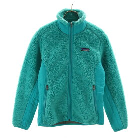 古着 patagonia パタゴニア レトロX フリースジャケット XS エメラルドグリーン 23071FA11 アウトドア レディース 【中古】 【PD】