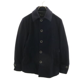 古着 JOURNAL STANDARD ジャーナルスタンダード ウールコート M ネイビー メンズ 【中古】