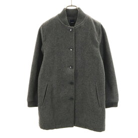 古着 JOURNAL STANDARD ジャーナルスタンダード 日本製 ウールコート グレー レディース 【中古】