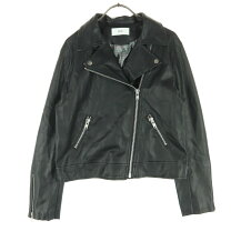 moussy レザーテーラードジャケット ブラック MOUSSY マウジー moussy 