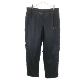 古着 NIKE ナイキ トレーニング ウインドパンツ L ブラック メンズ 【中古】