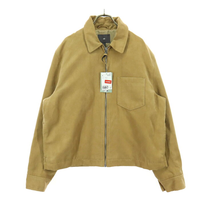楽天市場】古着 未使用 H&M エイチアンドエム 長袖 フェイクスエード 