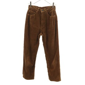 古着 Levi's リーバイス 90s 日本製 W519 オールド コーデュロイパンツ W29 ブラウン レディース 【中古】