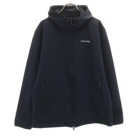 古着 美品 BRIEFING ブリーフィング ゴルフ 長袖 ストーム ジップパーカー L ネイビー メンズ 【中古】