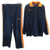 楽天市場】puma ジャージ 上下セット（カラーネイビー）（メンズ 