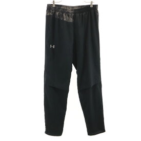 古着 UNDER ARMOUR アンダーアーマー ウインドパンツ XL ブラック メンズ 【中古】