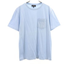 楽天市場】a.p.c. tシャツ（カラーブルー）（トップス｜メンズ 
