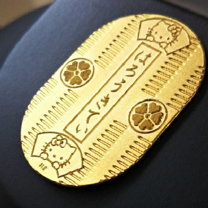 楽天市場】【キティー 金貨】ハローキティー純金製小判 10g(グラム 