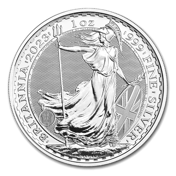 楽天市場】純銀 コイン ブリタニア銀貨 1オンス 2023年製 イギリス王立