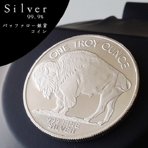 【純銀コイン】インディアン・バッファロー銀貨 1オンス アメリカ シルバー | 金貨と銀貨＆純金アクセの-SPACE-