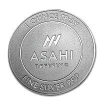 銀 インゴット ASAHI 1オンス×2枚