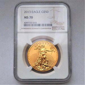  22 C[O 1IX 2013N AJ NGCӒt MS-70S[h n^ gold coin au eagle liberty oeB[ _