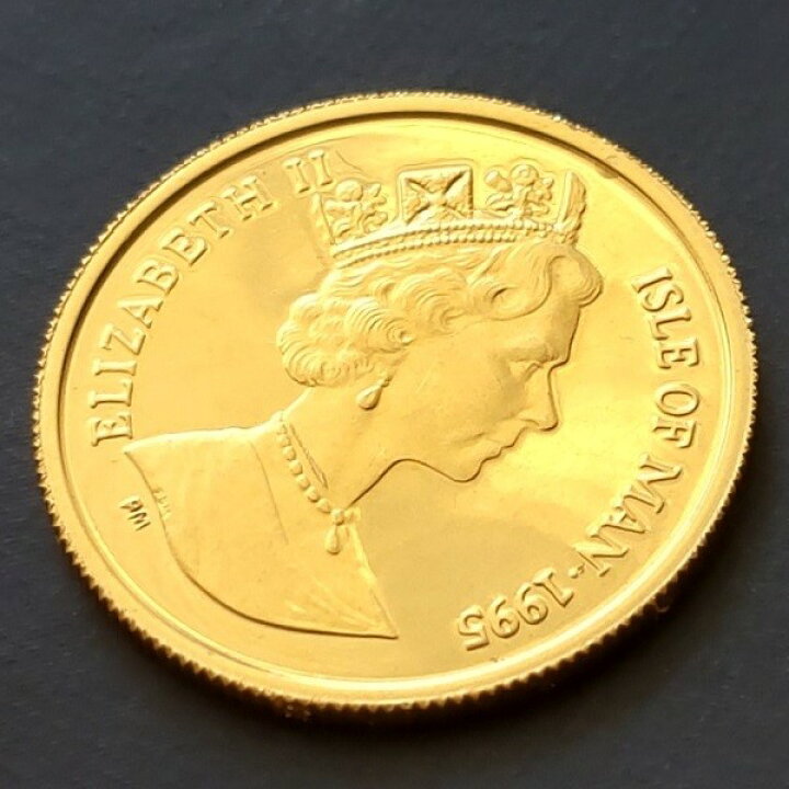 楽天市場】24金 キャット 金貨 1/10オンス 1995年製 マン島政府発行 